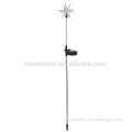 STAR COLOUR CHANGING SOLAR LIGHT STAINLESS STEEL STAKE